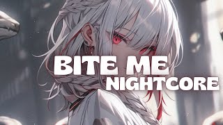 ⌜Nightcore⌟  Bite me  Avril Lavigne Lyrics [upl. by Halehs]