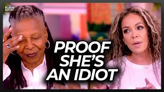 The Moment ‘The View’s’ Whoopi Goldberg Realized How Dumb Sunny Hostin Is [upl. by O'Donoghue]