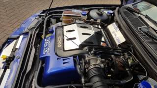 Mondeo 25 v6 st200 limited edition engine bay [upl. by Aciretnahs]