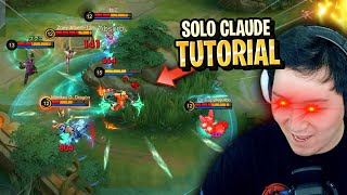 2024 Detail Advance Claude  Basic Gold lane Tutorial  Mobile Legends [upl. by Elem595]