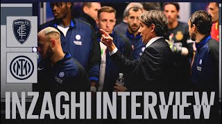 LINTERVISTA DI SIMONE INZAGHI  EMPOLI 03 INTER ⚫🔵🎙️ [upl. by Nobel]