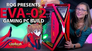 ROG x Evangelion is BACK  EVA02 Edition PC Build [upl. by Revilo305]