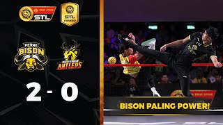 Perak Bison 20 Negeri Sembilan Antlers  Emas Anuar STL 202223 [upl. by Namqul599]