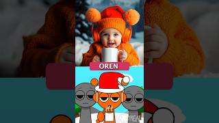 INCREDIBOX SPRUNKI CHRISTMAS🎄AS BABIES IN REAL LIFE🎅 [upl. by Hilarius]