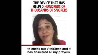 End Sleepless Nights VitalSleep AntiSnoring Mouthpiece Explained [upl. by Frankel677]