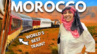 We Took Moroccos EXTREME Sahara Desert Train 🇲🇦 [upl. by Orly804]