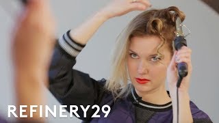 We Try A 1920s Hair Wave Tutorial  InstaMakeover  Refinery29 [upl. by Porta]