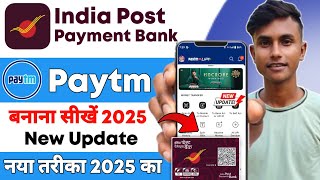 india post payment bank se Paytm kaise banaye 2025 me  how to create Paytm account with IPPB 2025 [upl. by Cob]