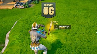 Fortnite Season OG Pump Update [upl. by Bourn]