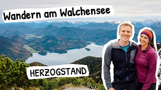 Wandern am WALCHENSEE Auf den HERZOGSTAND mit traumhafter Aussicht [upl. by Naig992]