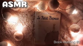 ASMR super close whispers reading you a book in french part 2 [upl. by Airdnoed914]