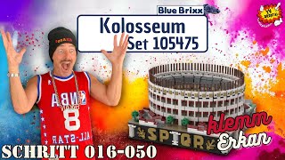 Erkan baut das Kolosseum von Bluebrixx Schritte 1650 [upl. by Brendon]