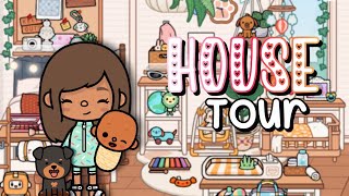 House Tour Big Family Home🍃💛🍯Toca Cam [upl. by Llednew82]