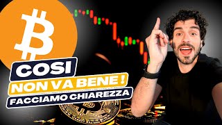 BITCOIN È FINITO  FACCIAMO CHIAREZZA  Bitcoin Mondays News Analisi e Previsioni [upl. by Niwdla]