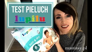 Test  unboxing  nowe pieluchy Lidl Lupilu  ile wilgoci zmieszczą  mamasypl [upl. by Cornelle375]