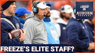 Hugh Freeze has every right to feel good about the new Auburn coaching staff  Auburn Tigers Podcast [upl. by Eux334]