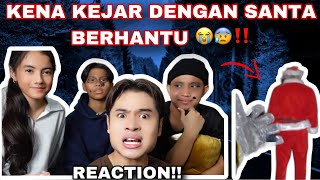 KENA KEJAR DENGAN SANTA BERHANTU 😭‼️ LARI CEPAT KORANG😭 [upl. by Weinman118]