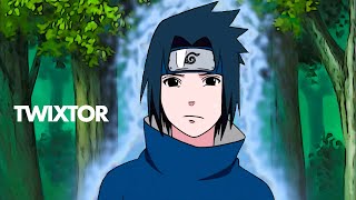 Sasuke Uchiha Genin Twixtor clips for edits [upl. by Dalila]