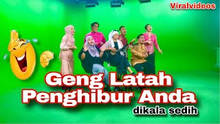 Geng Latah kembali menghiburkan anda  behind the scene berita latah  Suke TV  ieda Moin World [upl. by Helali885]