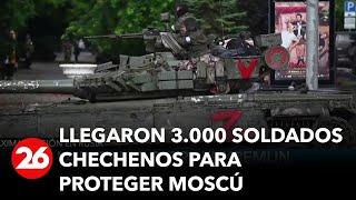 RUSIA Llegaron 3000 soldados chechenos de élite para proteger Moscú [upl. by Hobey]