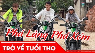 Trẻ Trâu Nẹt Pô Phá Làng Phá Xóm tuning bike  Trở Về Tuổi Thơ [upl. by Bronwyn]