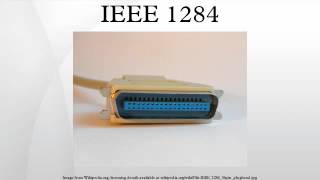 IEEE 1284 [upl. by Airalav]