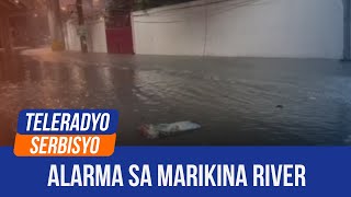 Marikina river now on 2nd alarm due to intense rains  Gising Pilipinas 24 July 2024 [upl. by Enitsirt]