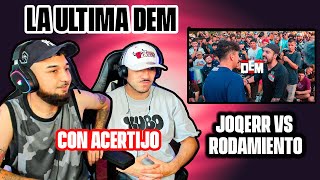 JOQERR VS RODAMIENTO  REACCIÓN CON ACERTIJO 🇨🇱 dembattles [upl. by Paucker]