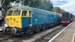 An Evening At Day 1 of the East Lancashire Railway Autumn Diesel Gala Bury Bolton St 13092024 [upl. by Esinwahs]