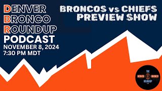 LETS BEAT THE CHIEFS Denver Broncos vs Kansas City Chiefs PREGAME SHOW [upl. by Barbi]