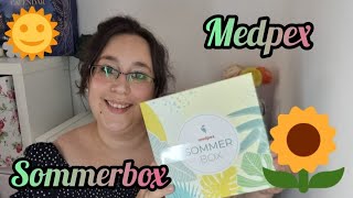 Medpex 💖Sommerbox🌞 Juli 2023 unboxing [upl. by Fawcette]