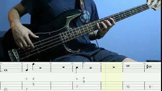 Demasiado  Bandalos Chinos BASS cover  TABS [upl. by Pattin505]