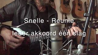 Guitar Lesson  Snelle  Reunie [upl. by Idham]