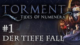 Lets Play Torment Tides of Numenera 1 – Der tiefe Fall Blind  Deutsch  Roleplay [upl. by Ainna]