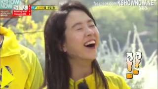 Ji hyo got prank from jin woon [upl. by Aicram]