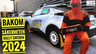 Bakom säkerheten Rally Sweden 2024 [upl. by Ailyn]