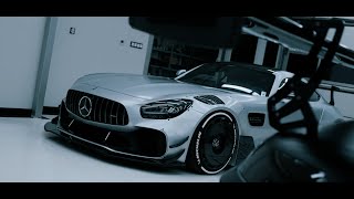 Double Trouble 20  2x Widebody Mercedes AMG GTS with Futuristic Cyber Wing [upl. by Sclar]