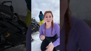 Snowmobile shenanigans polaris viral [upl. by Binetta110]