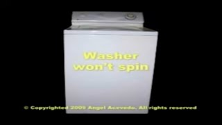 Maytag Washing Machine Not Spinning The Clothes [upl. by Nash]