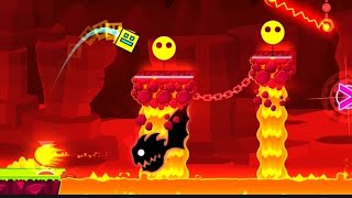 Geometry Dash level 21 Fingerdash all coins [upl. by Eirased]