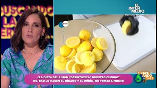 ¿Cuál es la dieta del limón Boticaria García asegura que supone quotun peligro de salud públicaquot [upl. by Fredella]