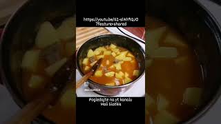 Juneci krompir paprikas hrana food recept recipe cooking easyrecipe meso krompir rucak [upl. by Divine189]