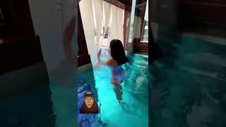 MENTANG MENTANG PUNYA KOLAM RENANG DI PAMER travel pool ngeshortsdulu [upl. by Ugo]