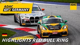 Highlights ADAC GT4 Germany Red Bull Ring  Rennen 2  Deutsch  ADAC Motorsports [upl. by Roleat645]