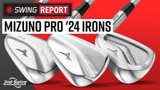 2024 MIZUNO PRO IRONS  241 243 245 IRONS  THE SWING REPORT [upl. by Stanfill845]