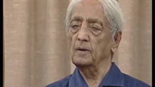 On the difference between observing and thinking about oneself  J Krishnamurti [upl. by Eelyac]