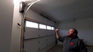 Doorlink garage door and Liftmaster 8500w install Danville Indiana by 1st Choice Doors LLC [upl. by Publias]