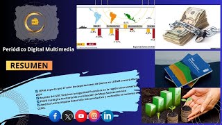 CEPAL reporta que el valor de exportaciones de bienes en LATAM crecerá 4 en 2024 [upl. by Akeme]