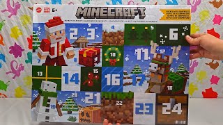 Opening 2024 Minecraft Advent Calendar [upl. by Martell]