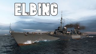 World of WarShips Elbing  5 Kills 229K Damage [upl. by Russom]